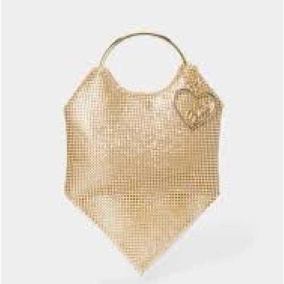 bebe Handbags - NWT Bebe Alabama Metal Handle Crossbody